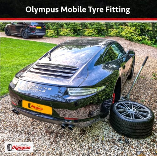 Mobile Tyre Fitter van